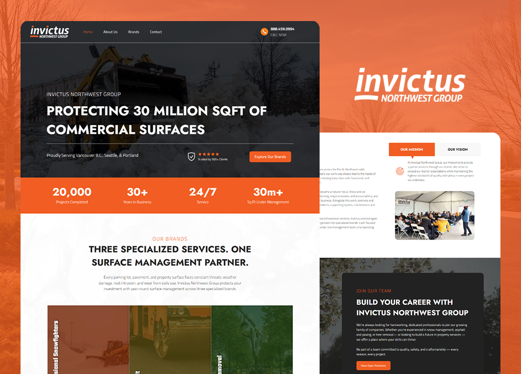 Invictus Snowfighters website