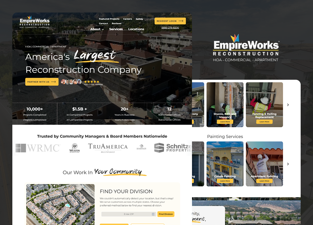 EmpireWorks website